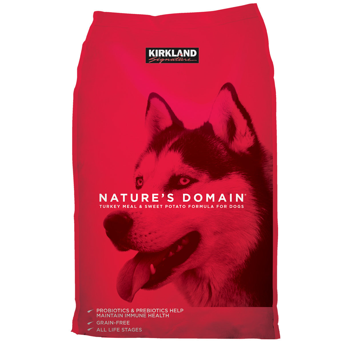 NATURE S DOMAIN DOG FOOD TURKEY MEAL 15.87 KG GoPotatoes