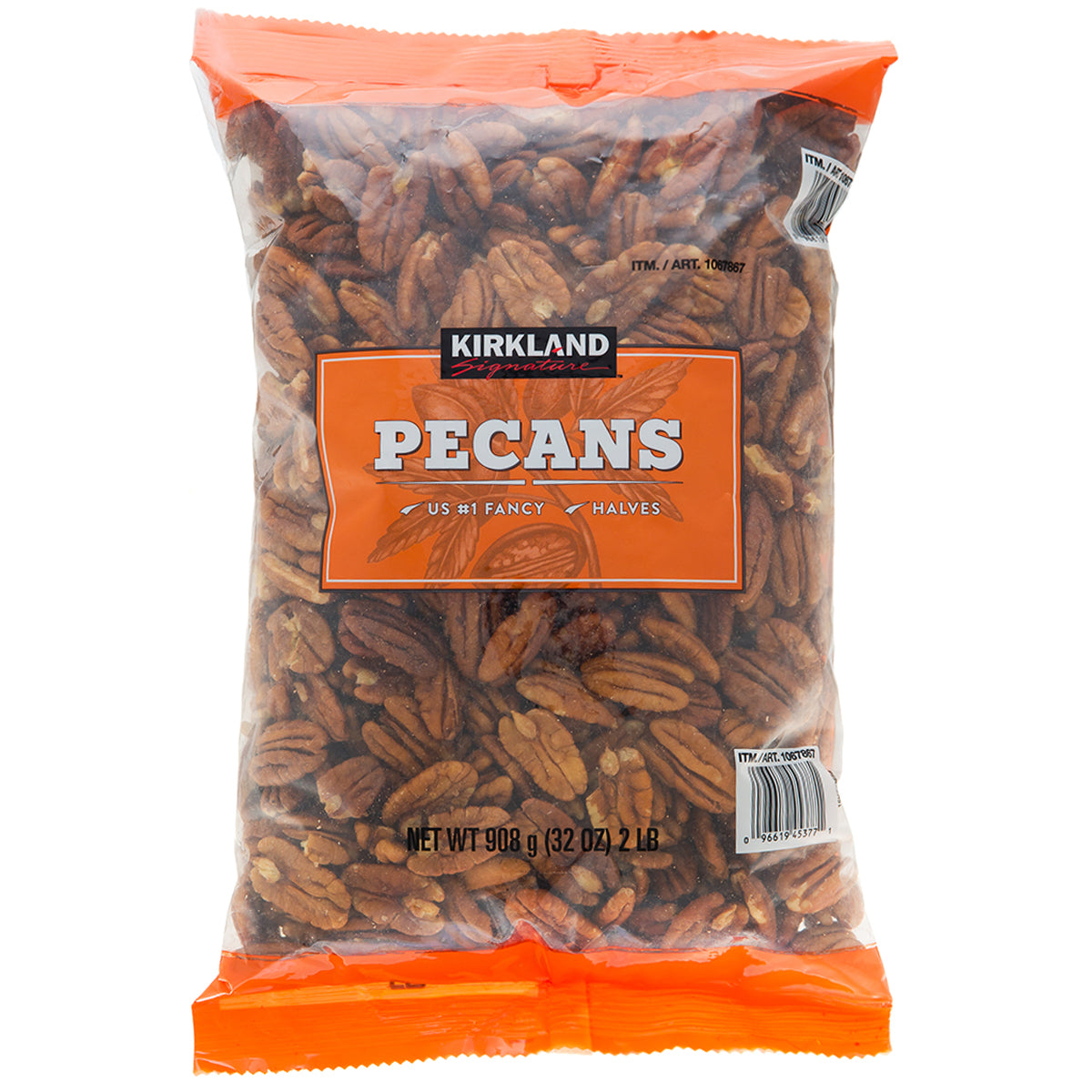 Kirkland signature peacan halves 908g