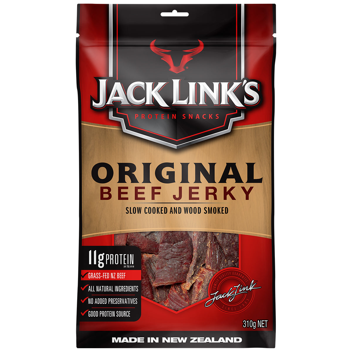 JACK LINK'S ORIGINAL BEEF JERKY 310G