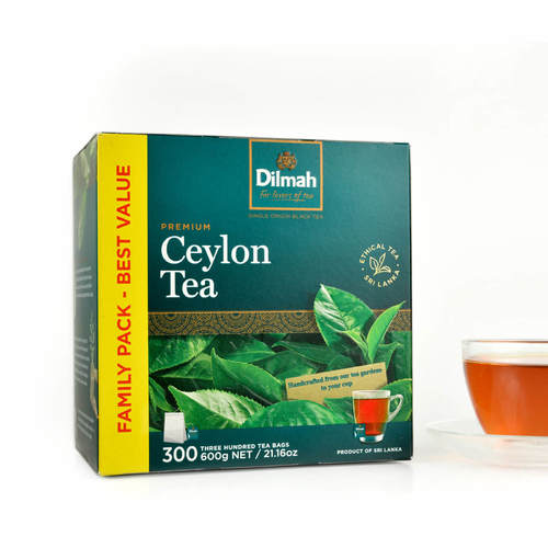 Dilmah Premium Ceylon Tea Bags 300pk (600g)