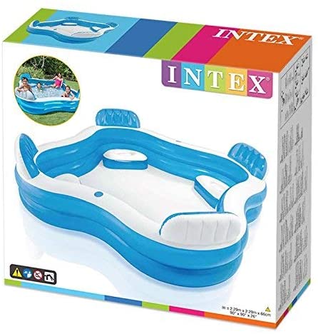 INTEX FAMILY LOUNGE POOL 2.29M X 2.29M ×66CM