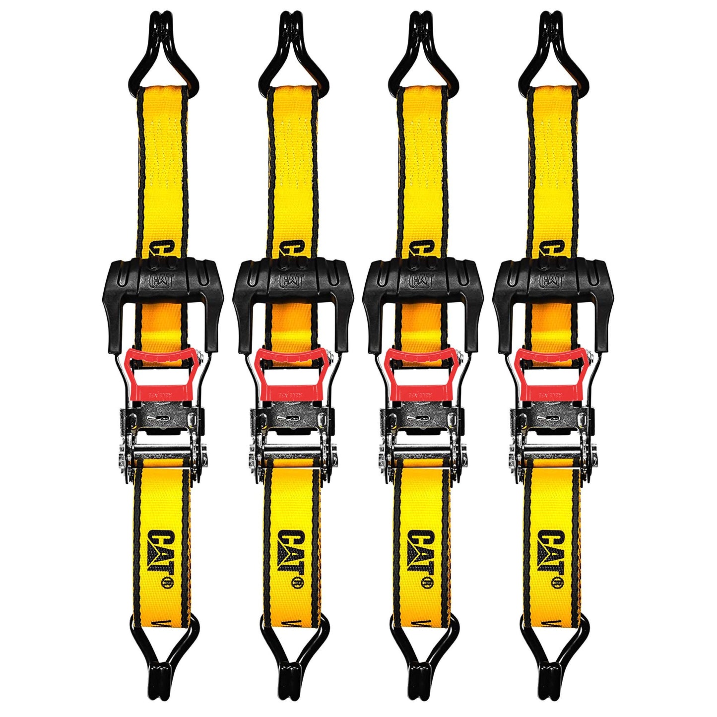 CAT RATCHET TIE DOWN 4 PACK