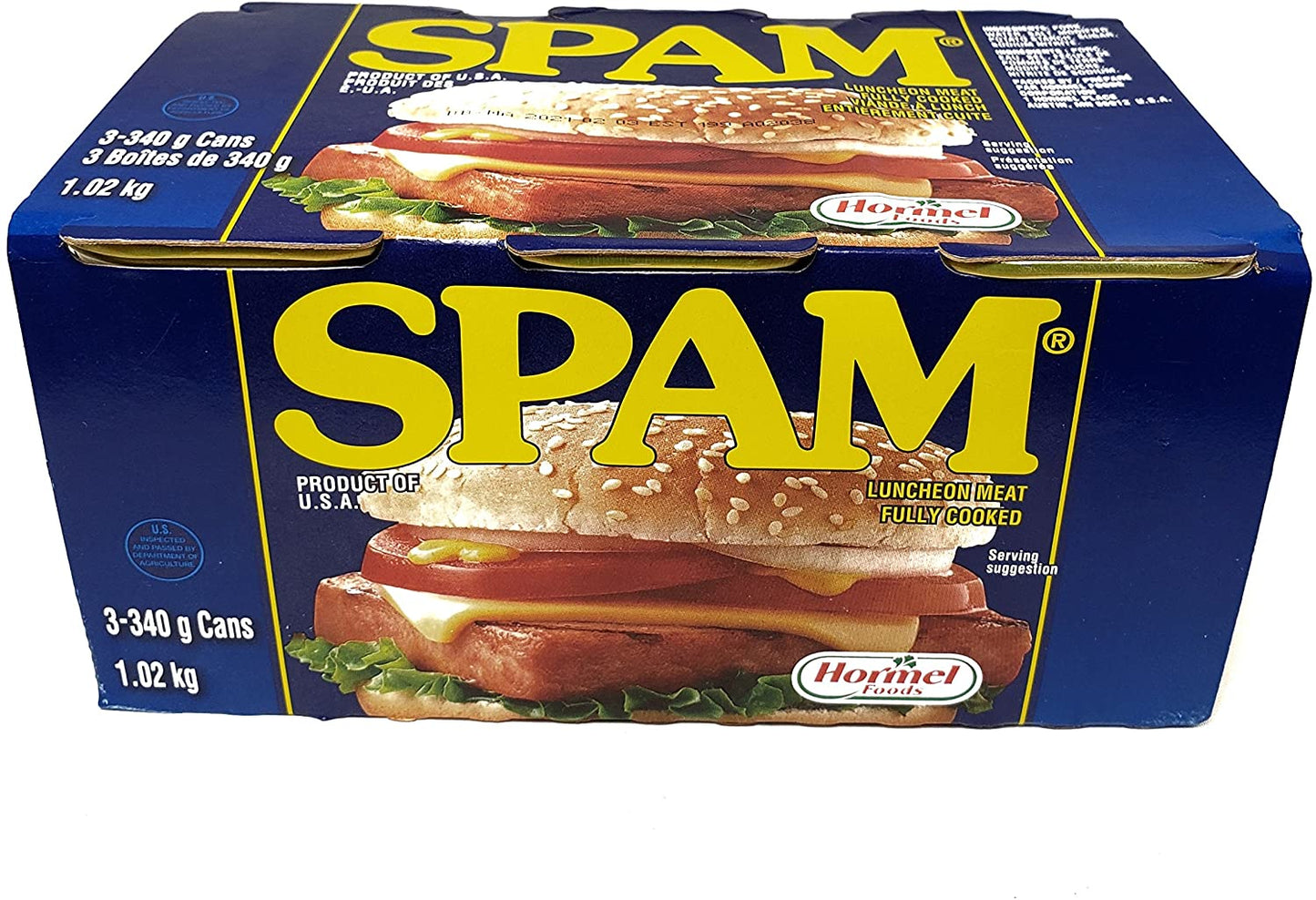 SPAM REGULAR 3X340G