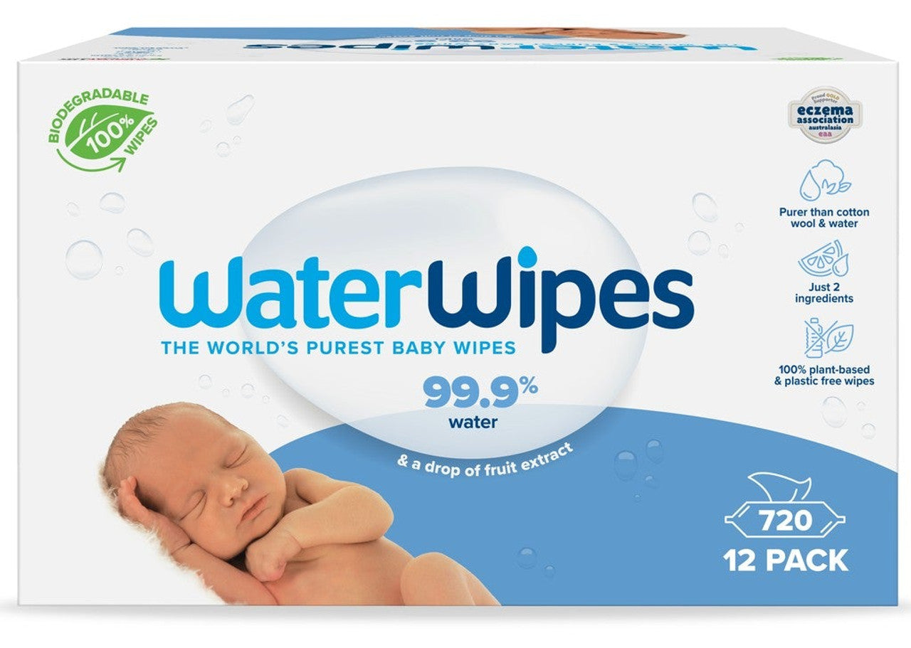 Water Wipes Biodegradable Mega Pack 720 wipes