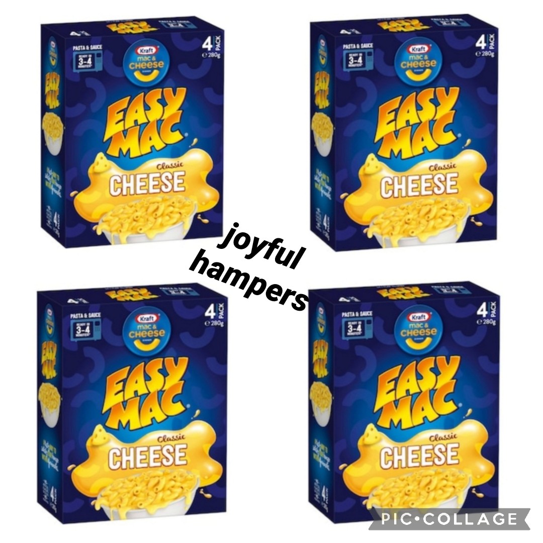 Kraft Easy Mac Classic Cheese 4 x 280g