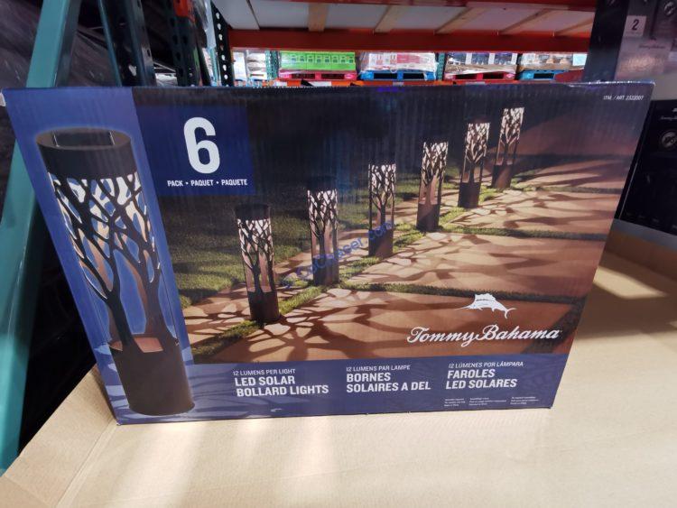 Tommy Bahama Solar Bolard Light 6 Pack