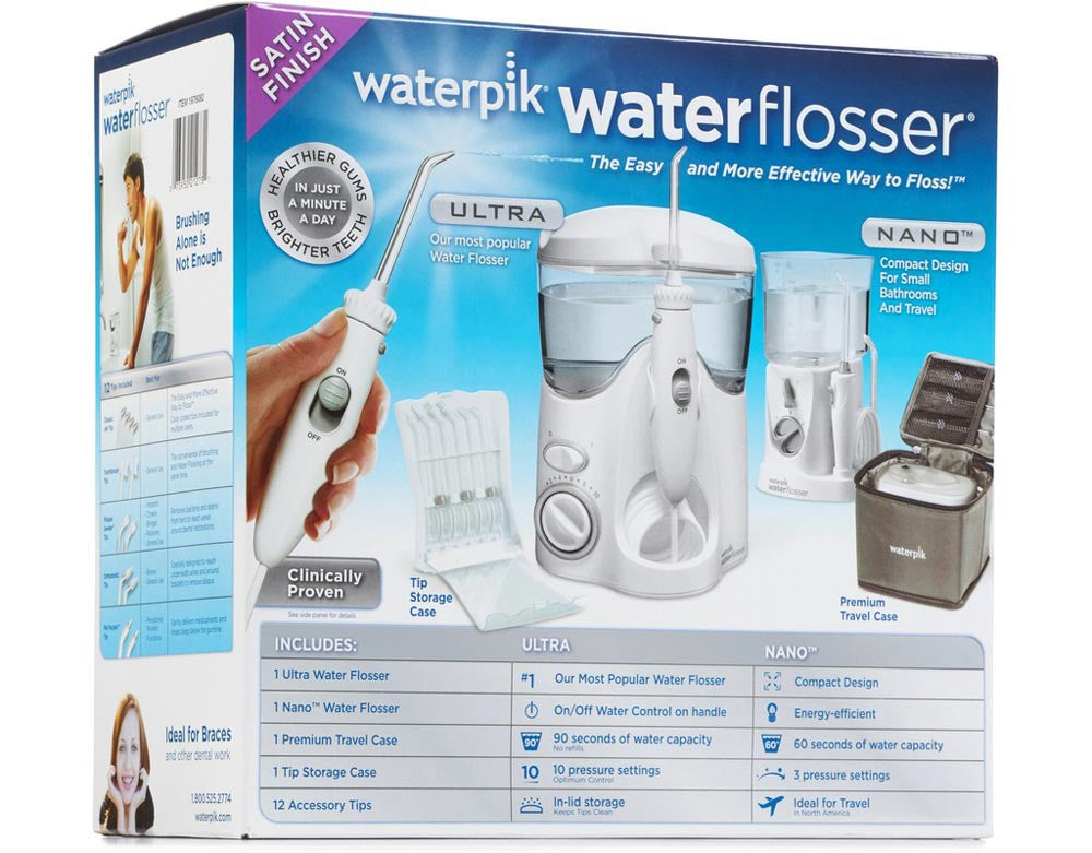 Waterpik Ultra And Nano Water Flosser Pack – GoPotatoes