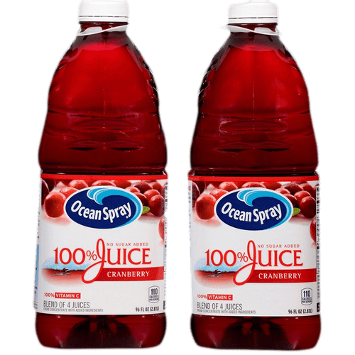 OCEAN SPRAY CRANBERRY FRUIT DRINK 2X2.83L
