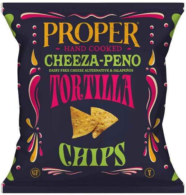 Proper Crisps Tortilla Cheeza-Peno 450g