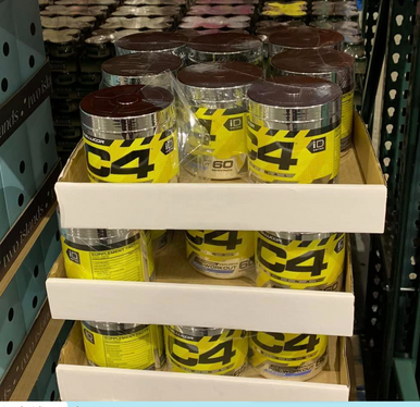 CELLUCOR C4 PRE-WORKOUT BLUE RAZZ 2 × 390G