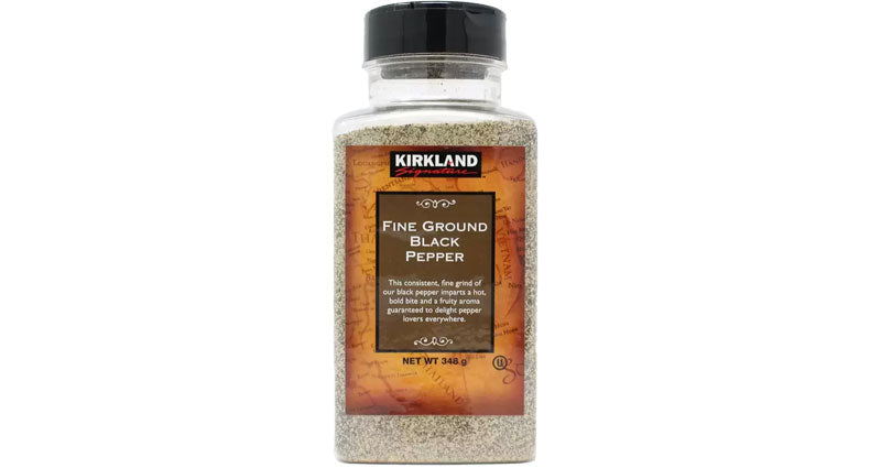 Kirkland Signature Fine Groun Black Pepper 348g