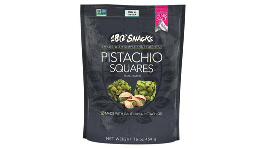 180 SNACKS PISTACHIO SQUARES 454G