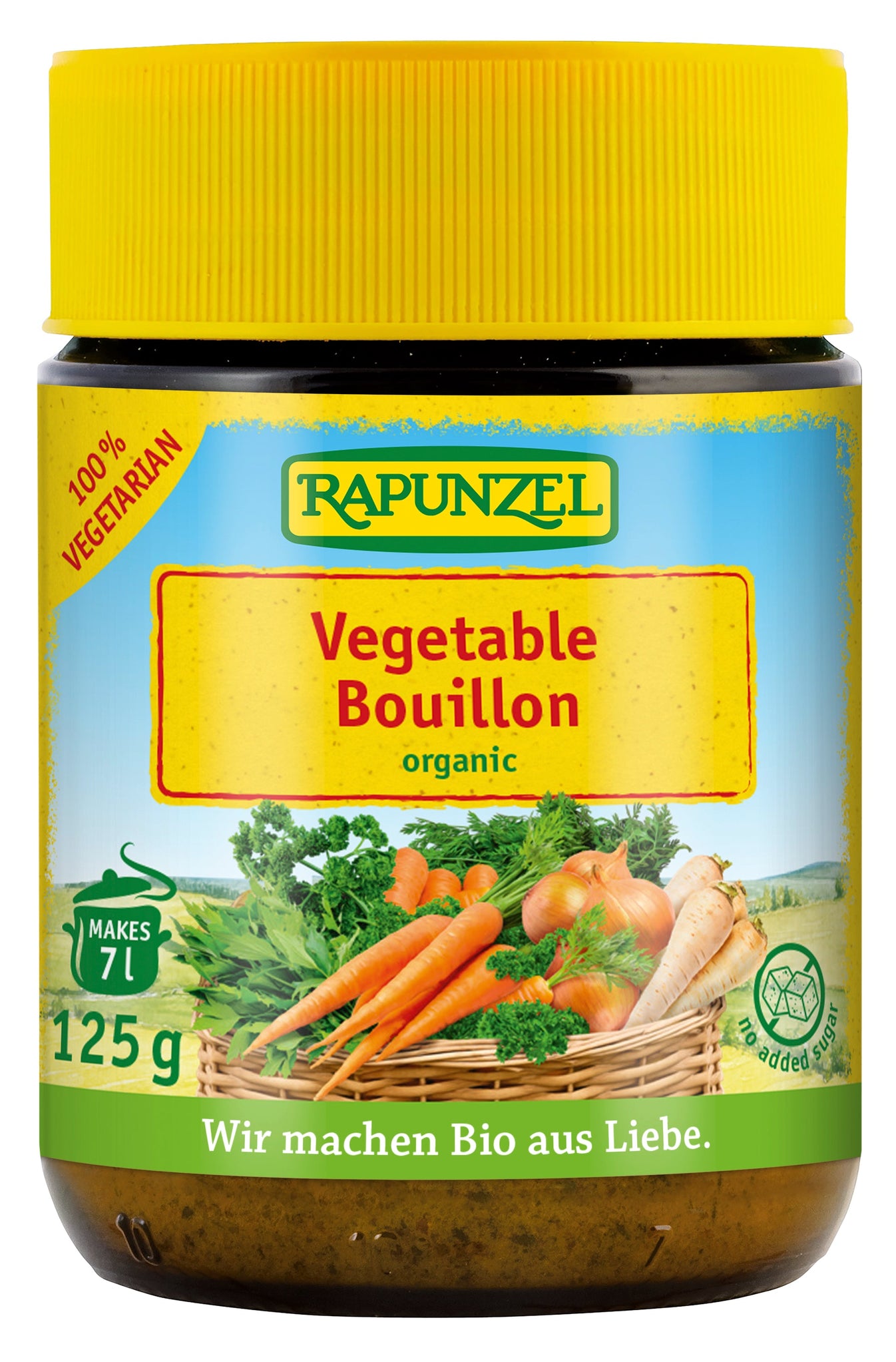 Rapunzel Vegetable Bouillon Stock 125g GoPotatoes