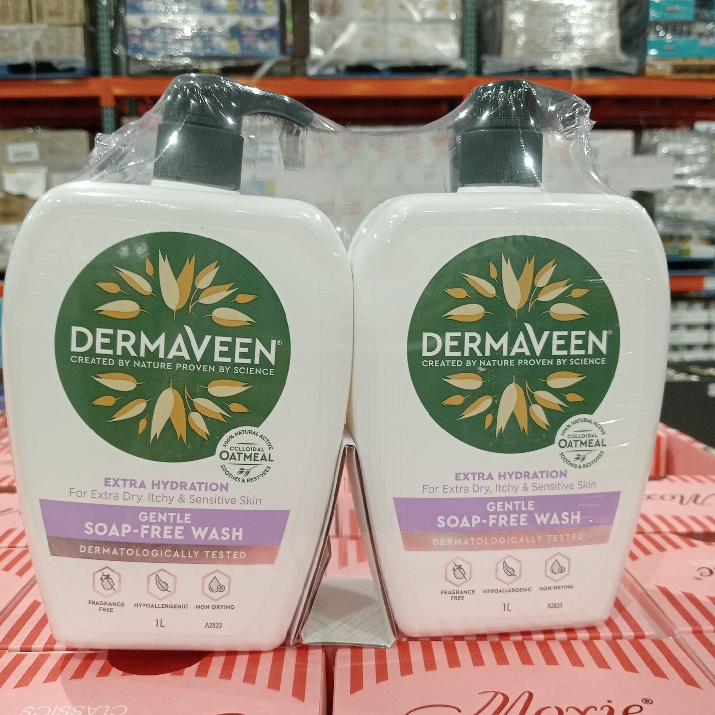 DERMAVEEN SOAP FREE WASH 2 X 1L