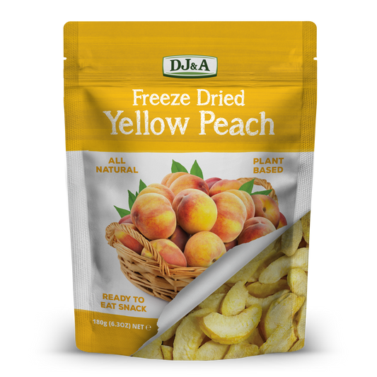 DJ&A Freeze Dried Yellow Peach 180g