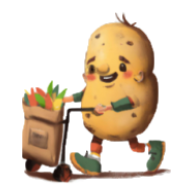 GoPotatoes logo