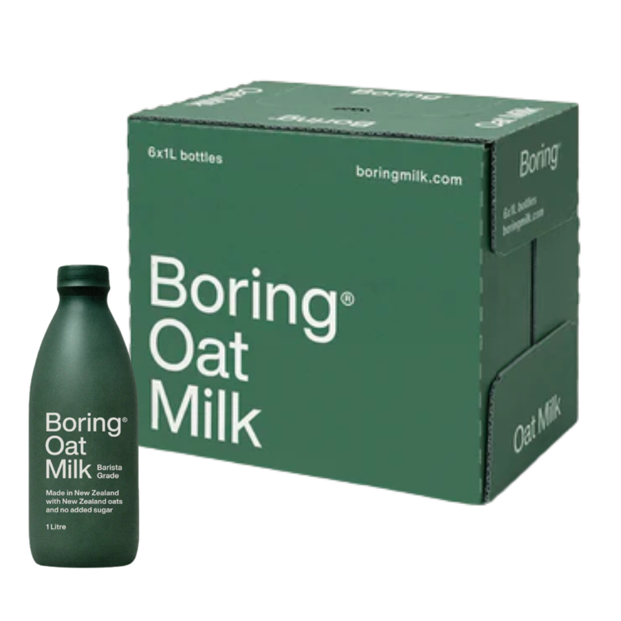 Boring Barista Oat Milk 1L x 6pk