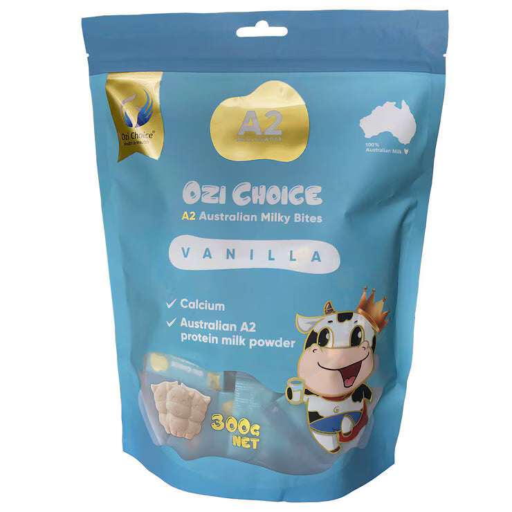 Ozi Choice A2 Milky Bites Vanilla 300g