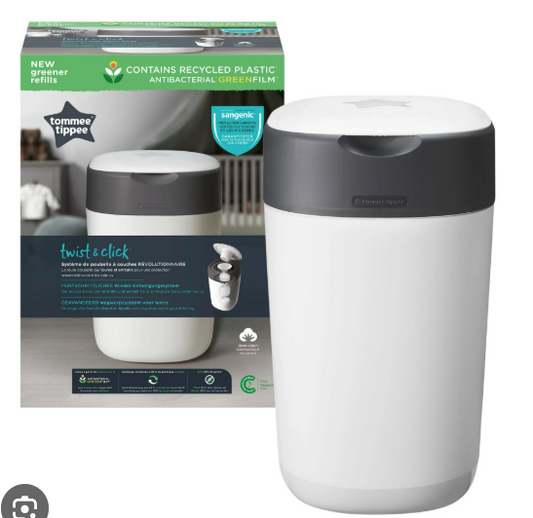 Tommee Tippee Twist & Click Nappy Bin 1 pk