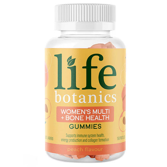LIFE BOTANICS WOMENS MULTI + BONE HEALTH 150 GUMMIES
