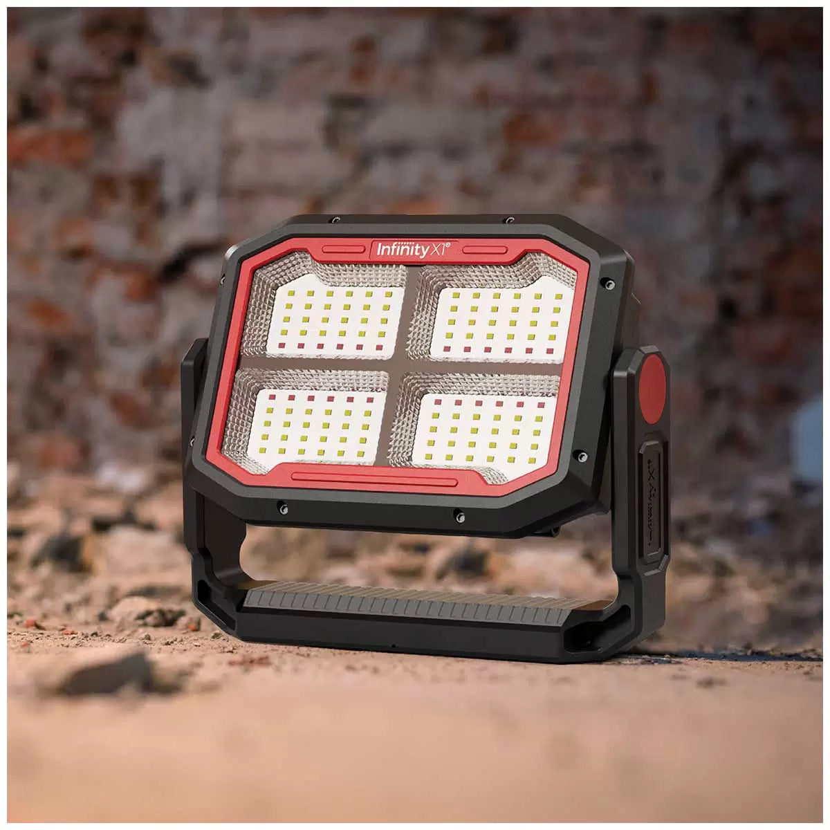 Infinity X1 Dual Powered Solar Work Light 3000 Lmens