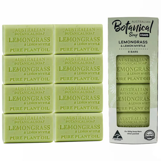 Australian Botanical Bar Soap 8 x 200g