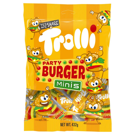 Trolli Party Burger Minis 432g