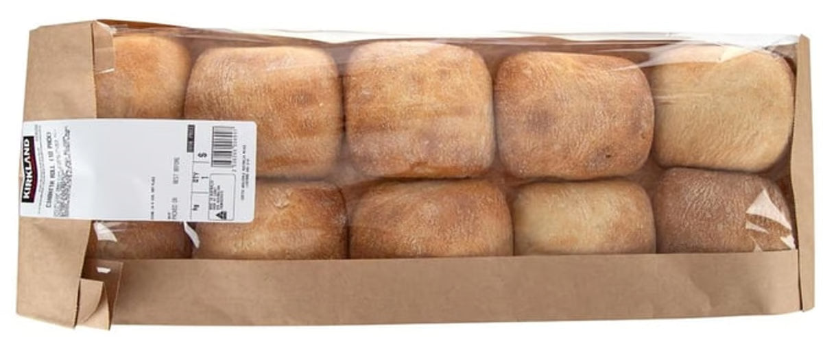 Kirkland Signature Ciabatta Rolls 10pk