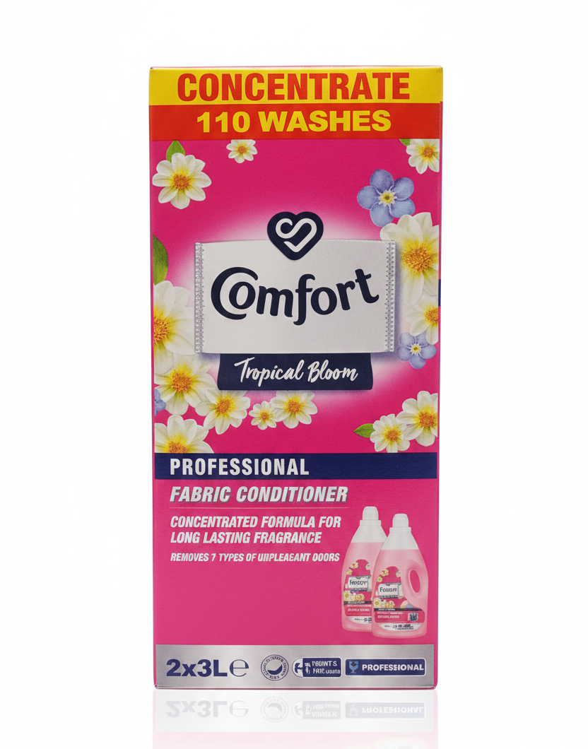 Comfort Tropical Bloom Fabric Conditioner 2 x 3L