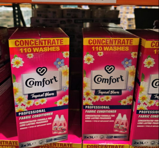 Comfort Tropical Bloom Fabric Conditioner 2 x 3L