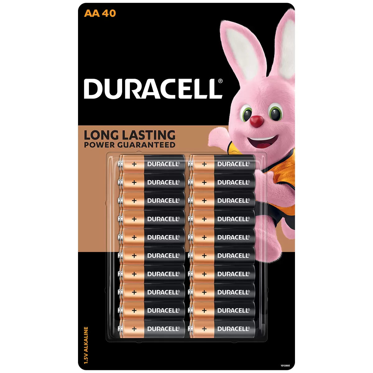 DURACELL ALKALINE BATTERIES AA 40 PACK