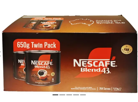 NESCAFE BLEND 43 COFFEE 2X650G