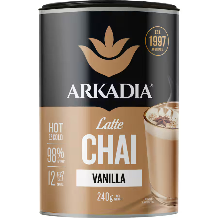 Arkadia Vanilla Chai Latte 240g