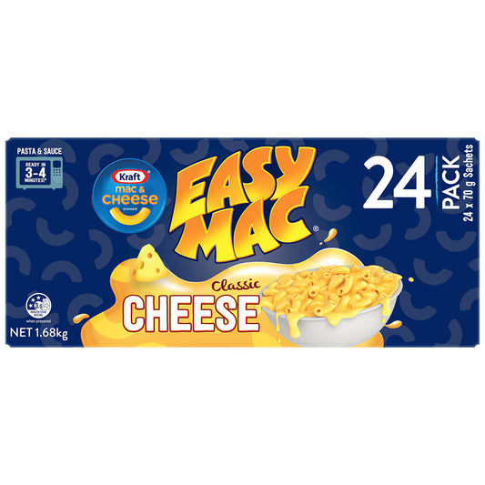 Kraft Easy Mac & Cheese 24 x 70g