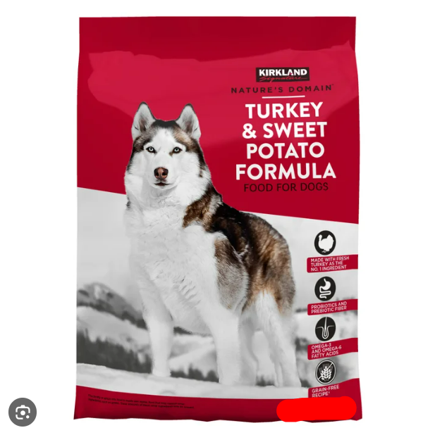 NATURE'S DOMAIN DOG FOOD TURKEY & Sweet Potato Formula 15.87 KG