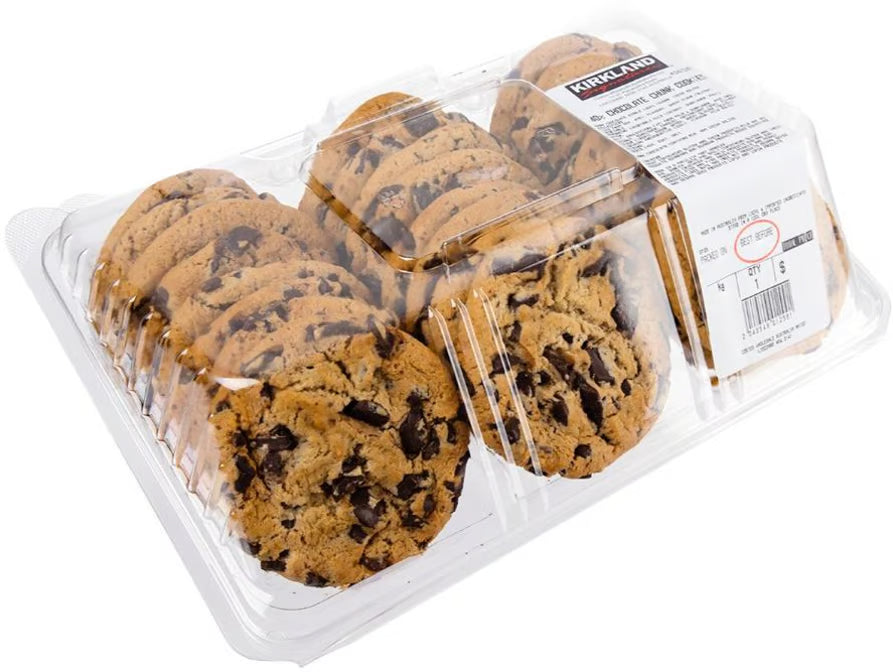 Kirkland Signature 40% Chocolate Chunk Cookies 24pk