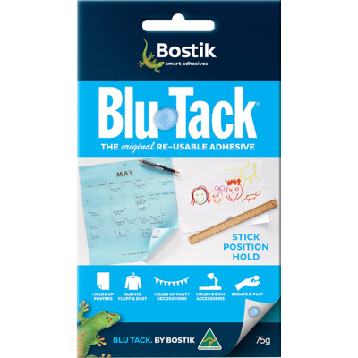 Bostik Blu Tack Removable Adhesive 1pk