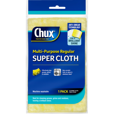 Chux Multi Purpose Super Cloth Regular 1pk