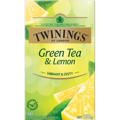 Twinings Green & Lemon Tea Bags 50pk