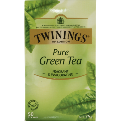 Twinings Pure Green Tea Bags 50pk