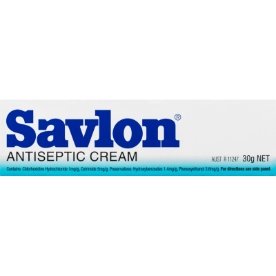 Savlon Wound Cleansing Cream Antiseptic 30g