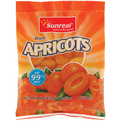 Sunreal Dried Apricots 200g