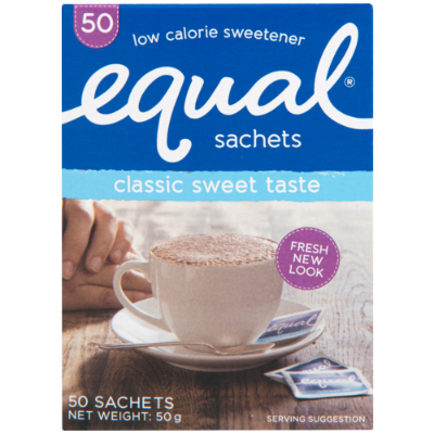 Equal Sweetener 50 Sachets 50g