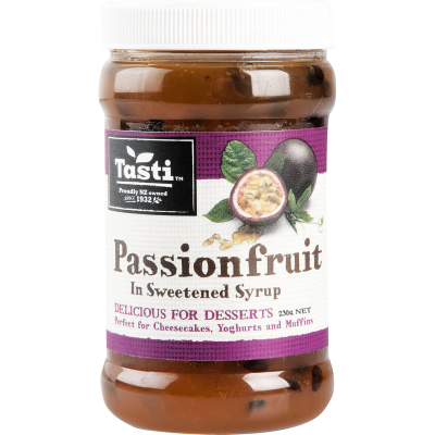 Tasti Passionfruit In Sweetened Syrup 230g