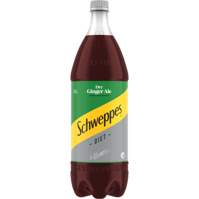 Schweppes Diet Dry Ginger Ale 1.5l