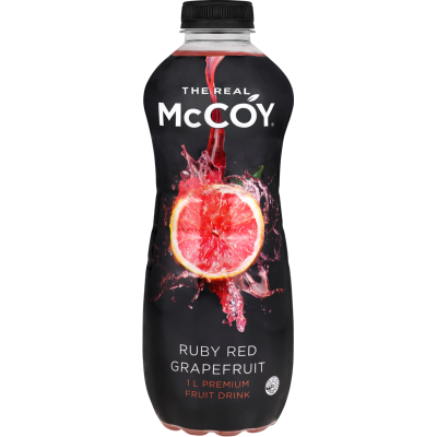 McCoy Ruby Red Grapefruit Premium Fruit Juice 1000ml