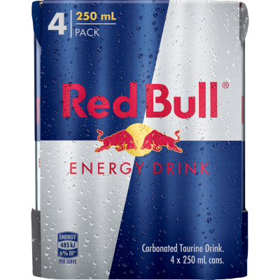 Red Bull Energy Drink 4 x 250ml