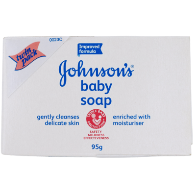 Johnson's Baby Soap Twin Pack 2pk