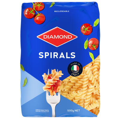 Diamond Spirals Pasta 500g