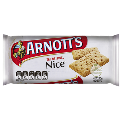 Arnott's Nice Biscuits 250g